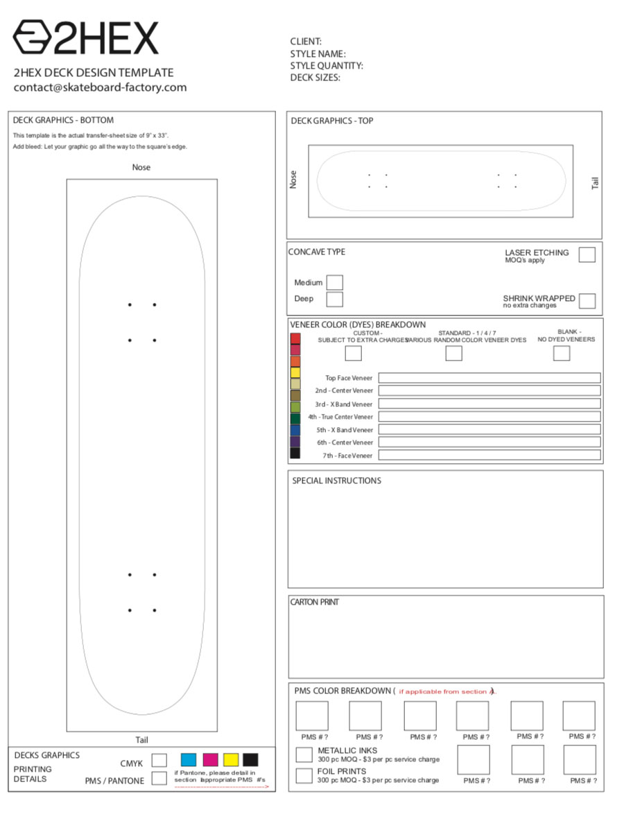 skateboard deck psd mockup